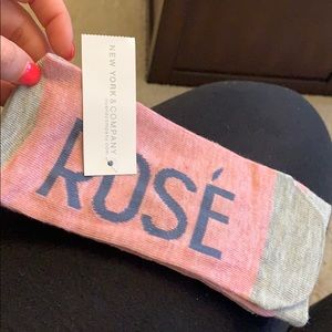 NWT Rosé All Day Socks